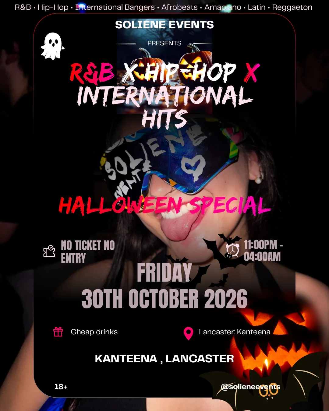 Halloween Special: R&B | Hip-Hop | International Night at Kanteena