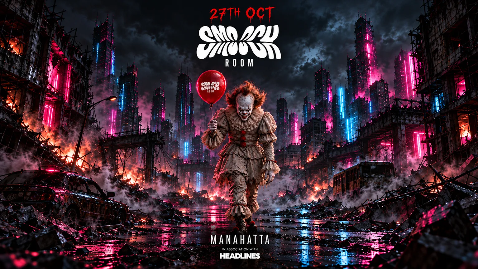 SMOOCH ROOM — HALLOWEEN SPECIAL 🎈🔪 at Manahatta