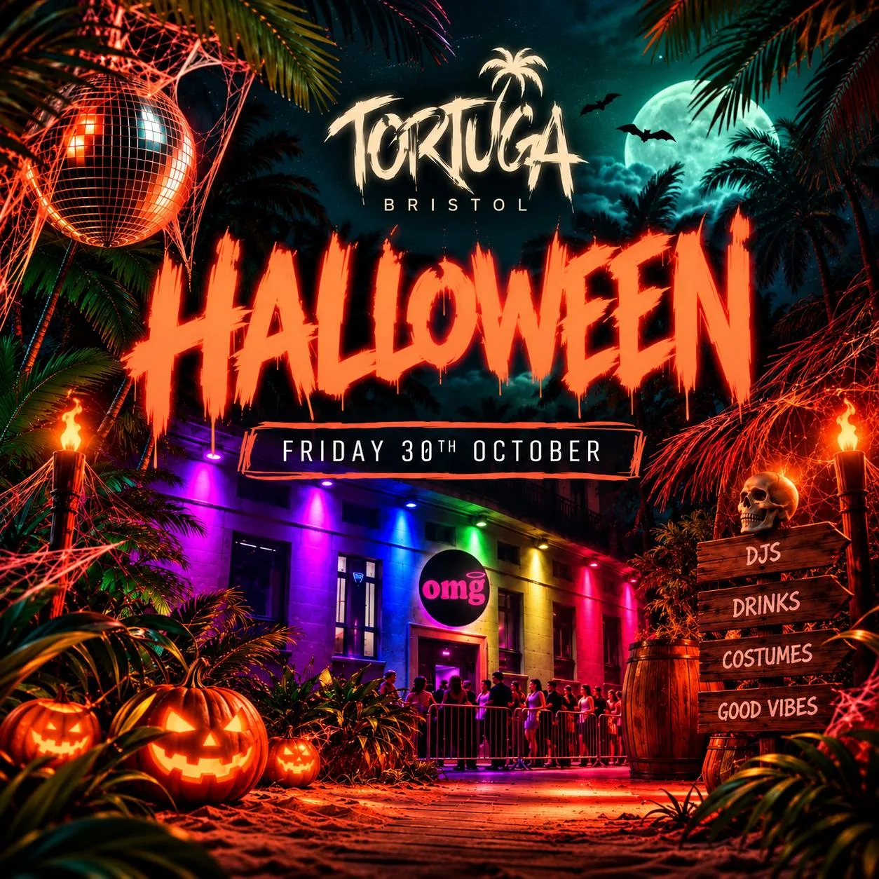 Tortuga // HALLOWEEN PT2 // CHEESE, CHARTS, CLASSICS at OMG