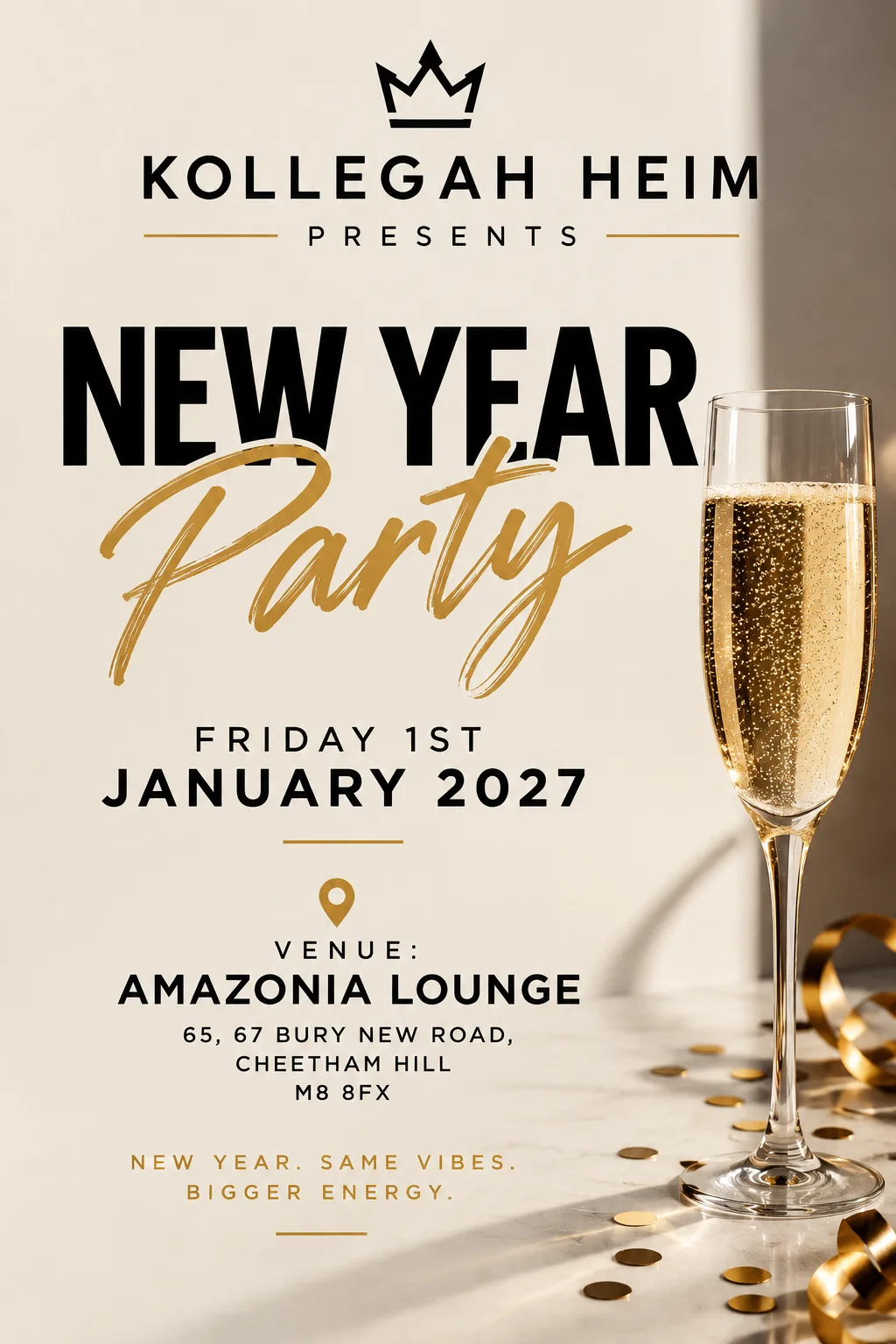 Kollegah Heim Presents New Year Party