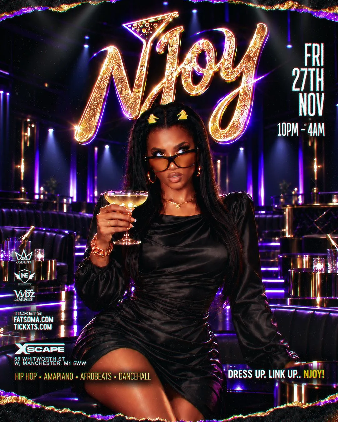 NJOY - HipHop/RnB/House/Afrobeats/Amapiano/Dancehall