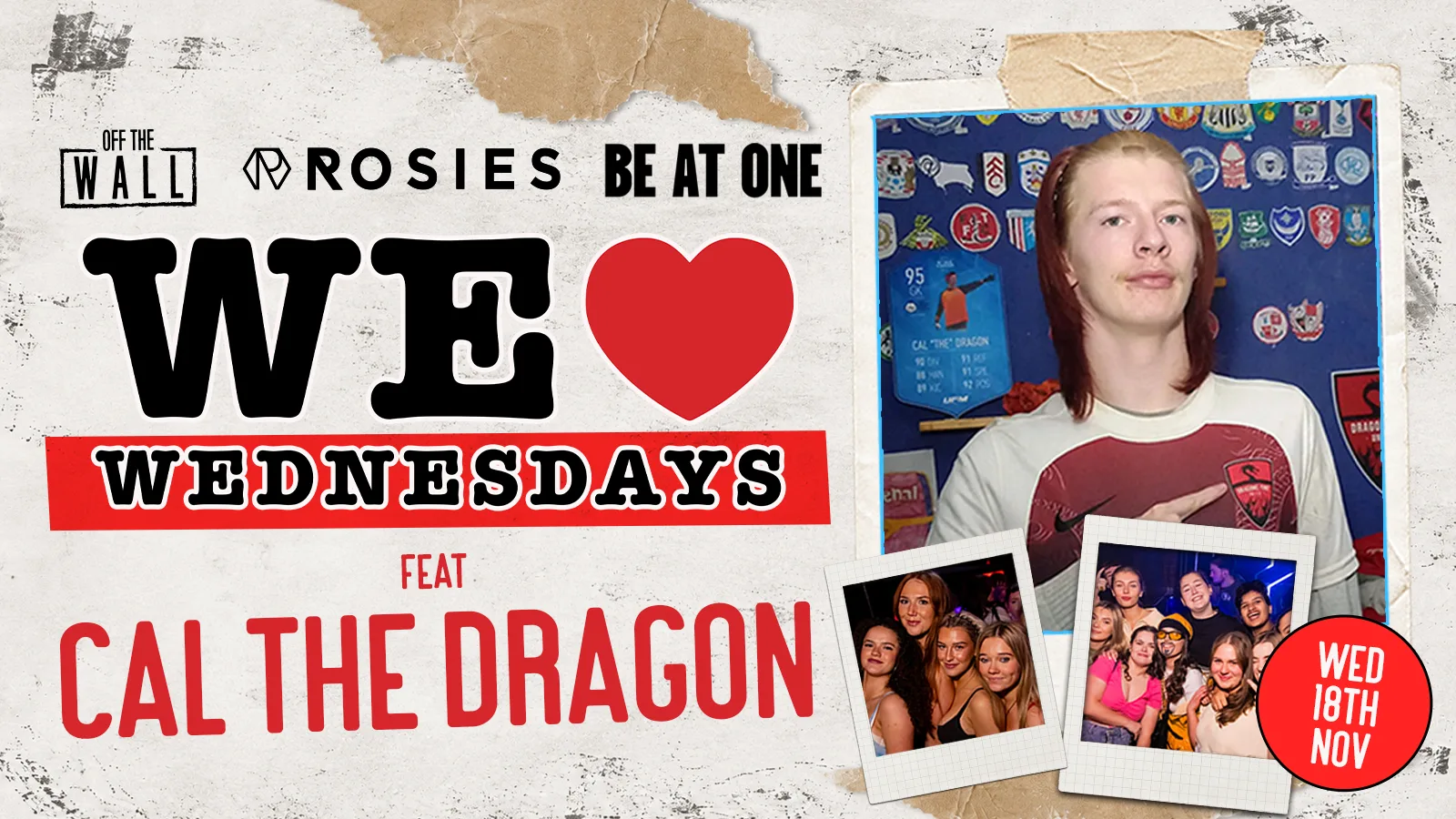 WE LOVE ❤️ WEDNESDAYS - feat. CAL THE DRAGON - Chester's BIGGEST Student Night