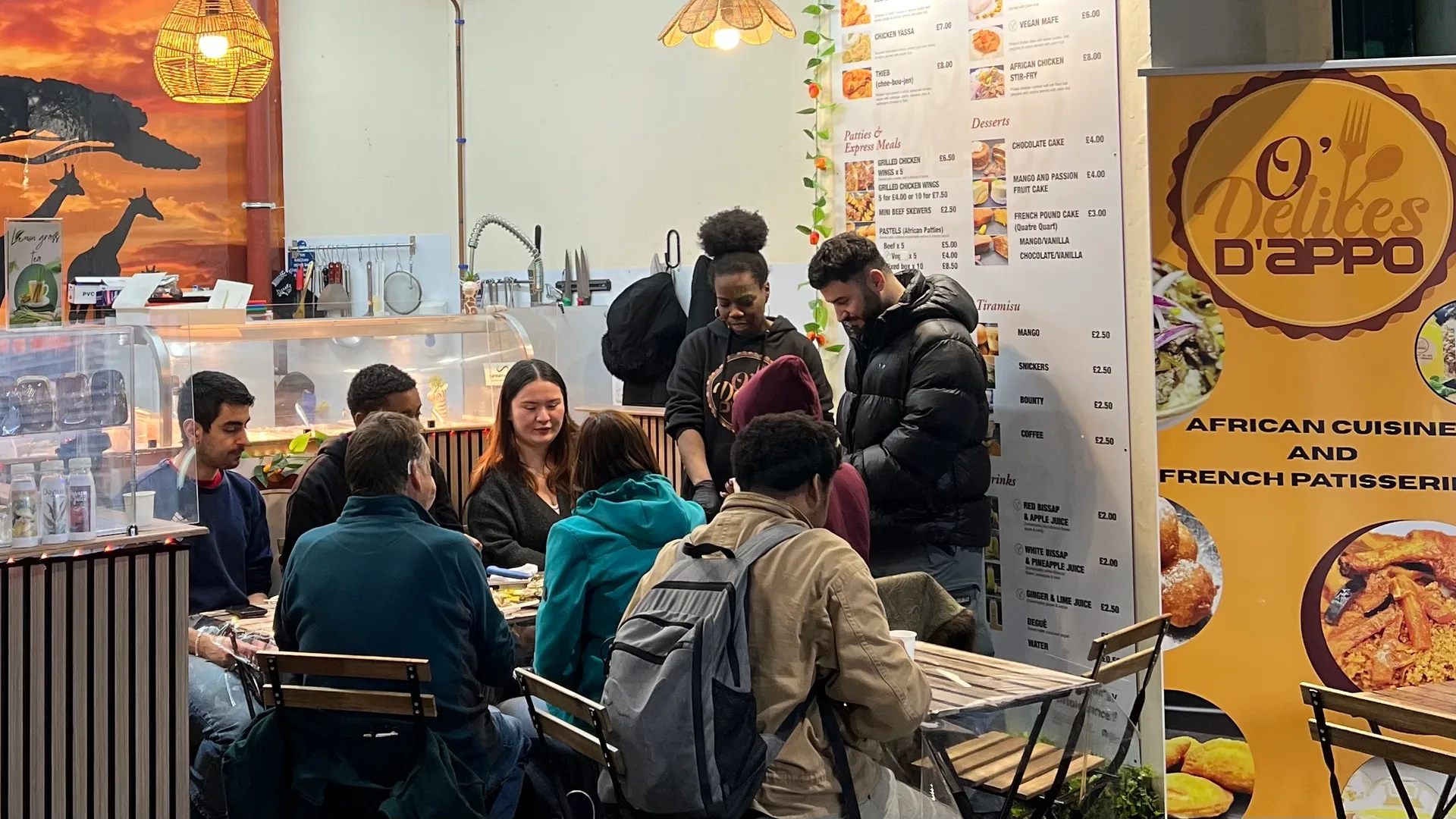 O'DELICES D'APPO FOOD & DESSERT TASTER EVENT at Leeds Kirkgate Market