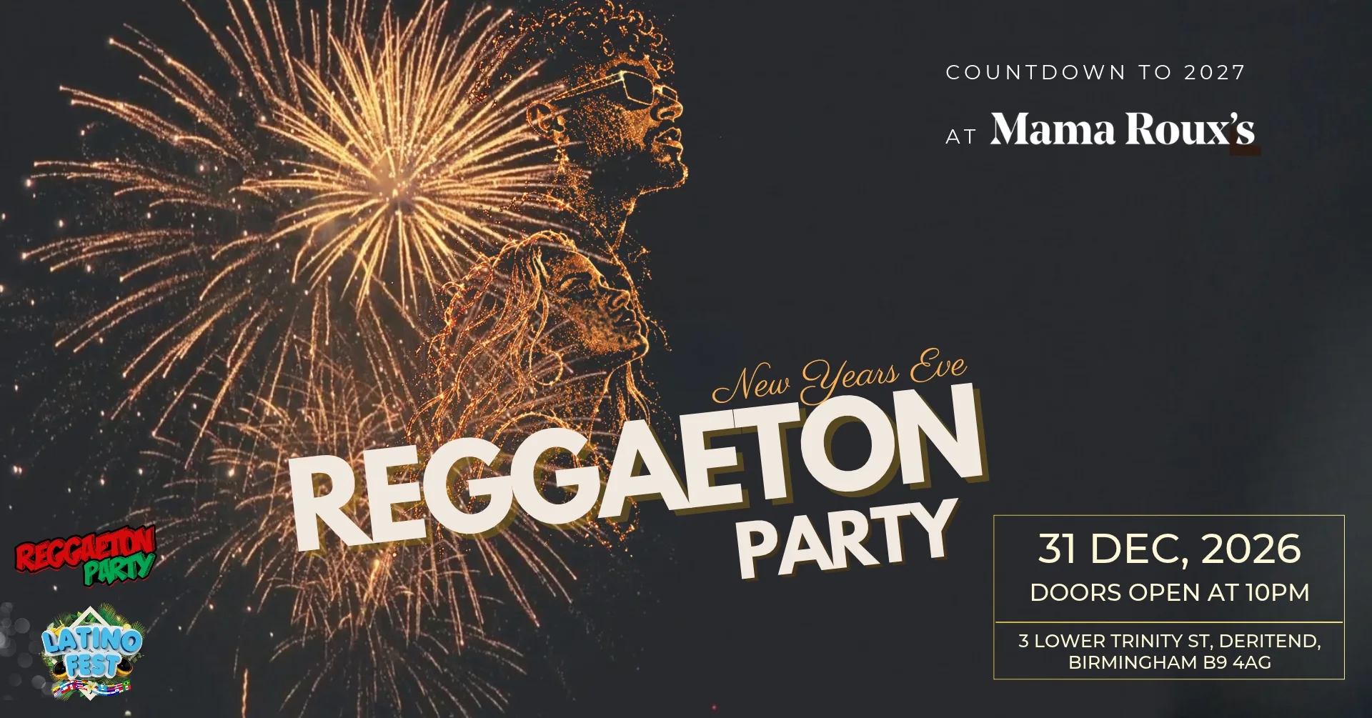 Reggaeton New Years Eve Party 2027 (Birmingham)
