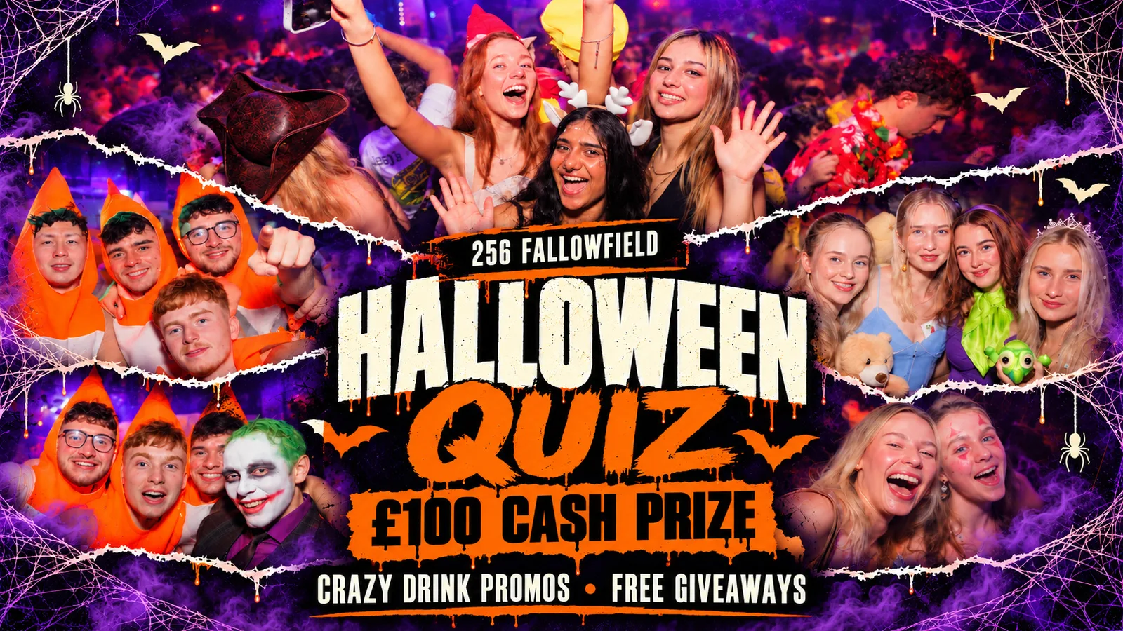 The 256 Halloween Quiz at 256 Wilmslow Road