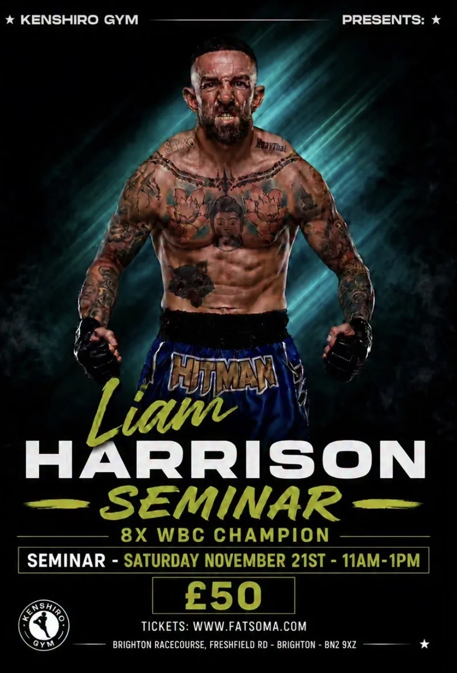 LIAM HARRISON SEMINAR at Kenshiro Gym