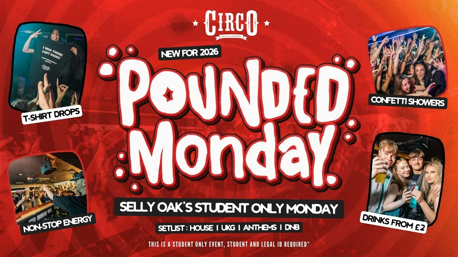 POUNDED MONDAY ✨🎪 [12/10]