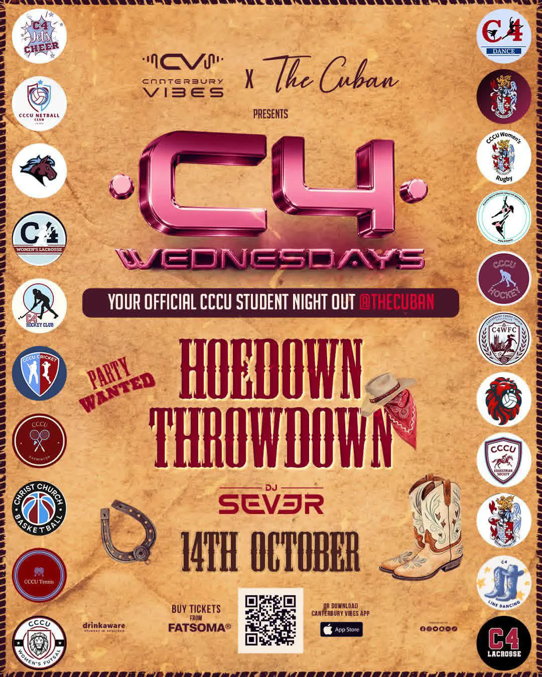 C4 WEDNESDAYS - HOEDOWN THROWDOWN