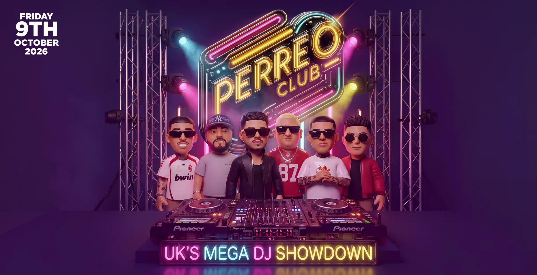 PERREO CLUB "LONDON'S MEGA REGGAETON PARTY" @PARADISE-FRI 9TH OCTOBER 26