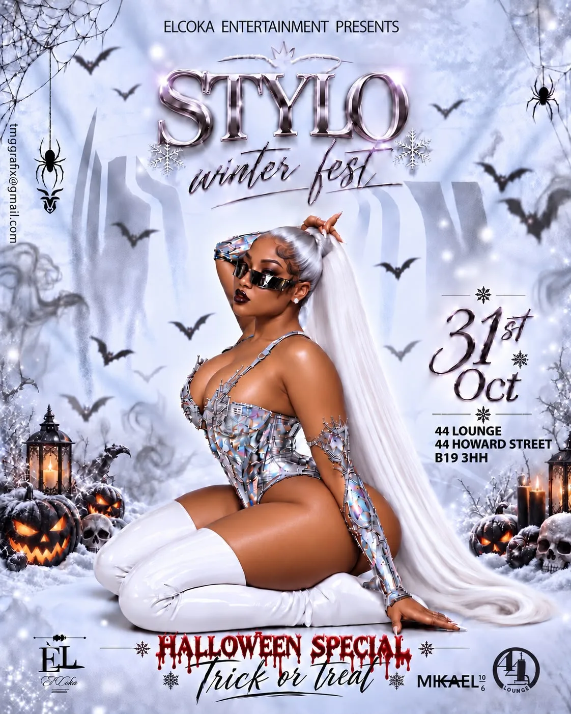 Stylo | Halloween special at 44loungebirmingham