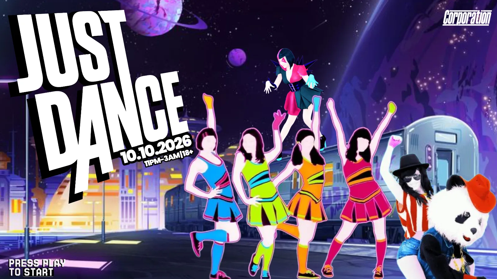 JUST DANCE: THE CLUB NIGHT | DIRTY DEEDS at Corporation