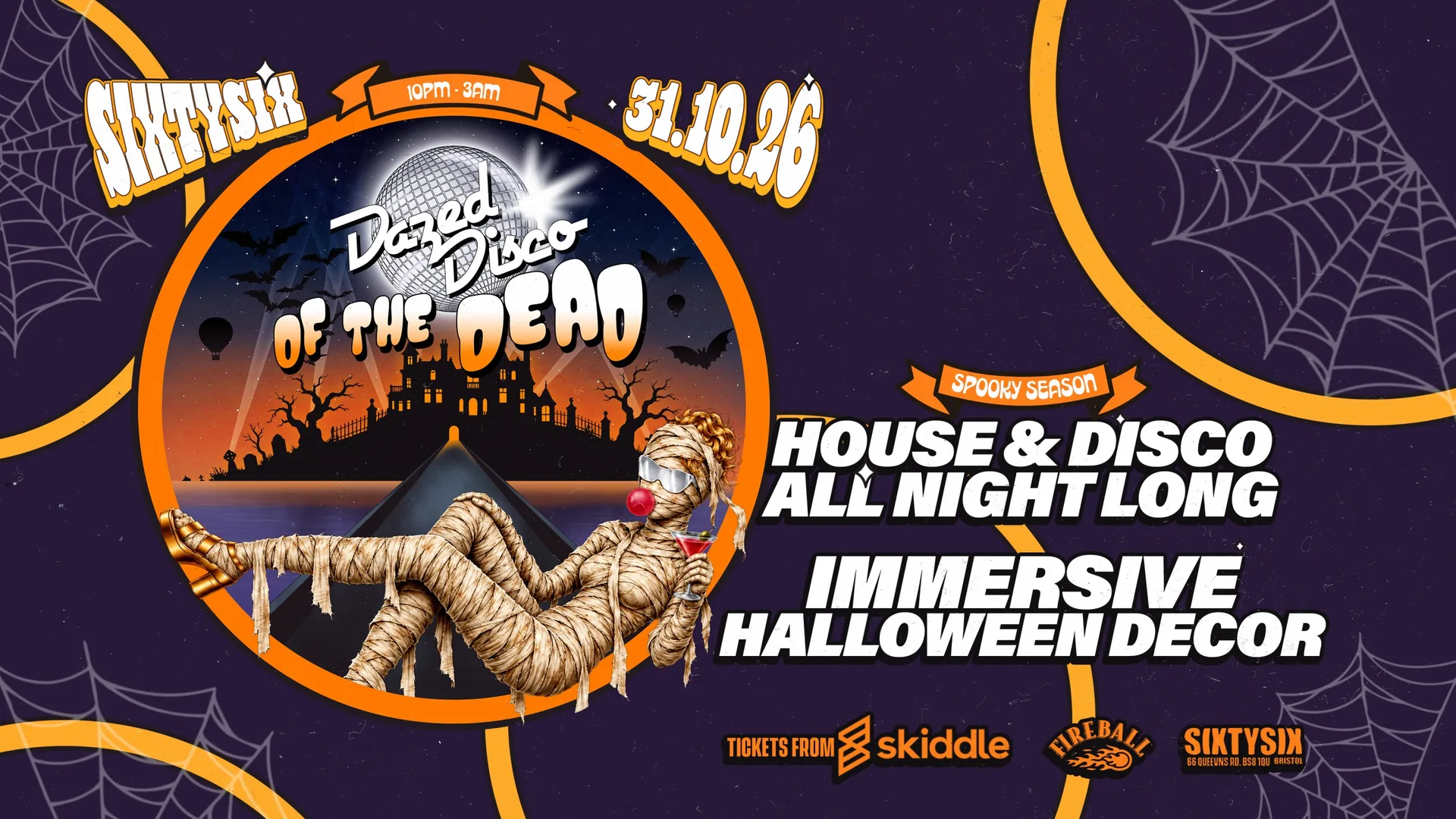 Dazed Disco Of The Dead at SIXTYSIX Bristol