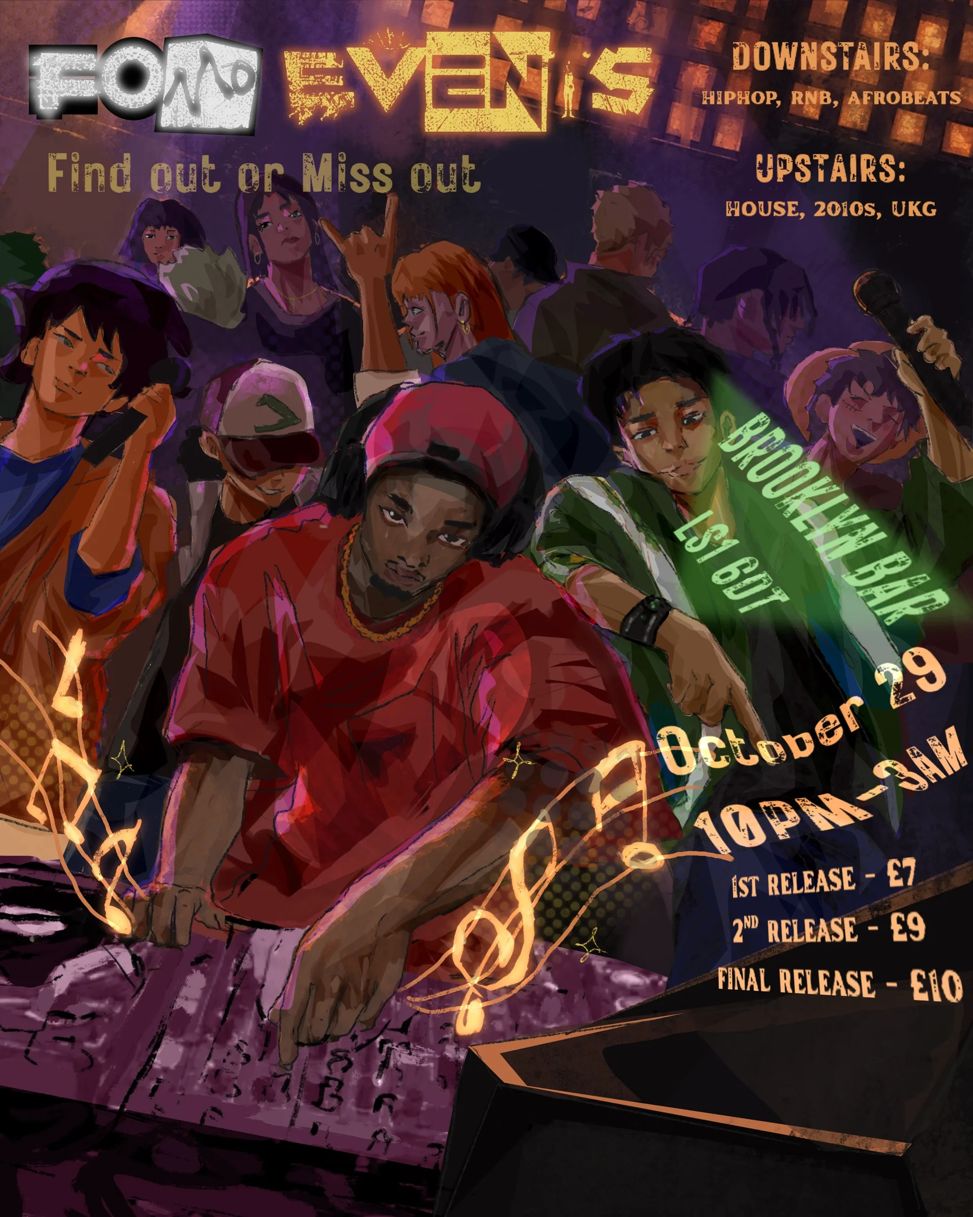 F.O.M.O - HALLOWEEN DEBUT at Brooklyn