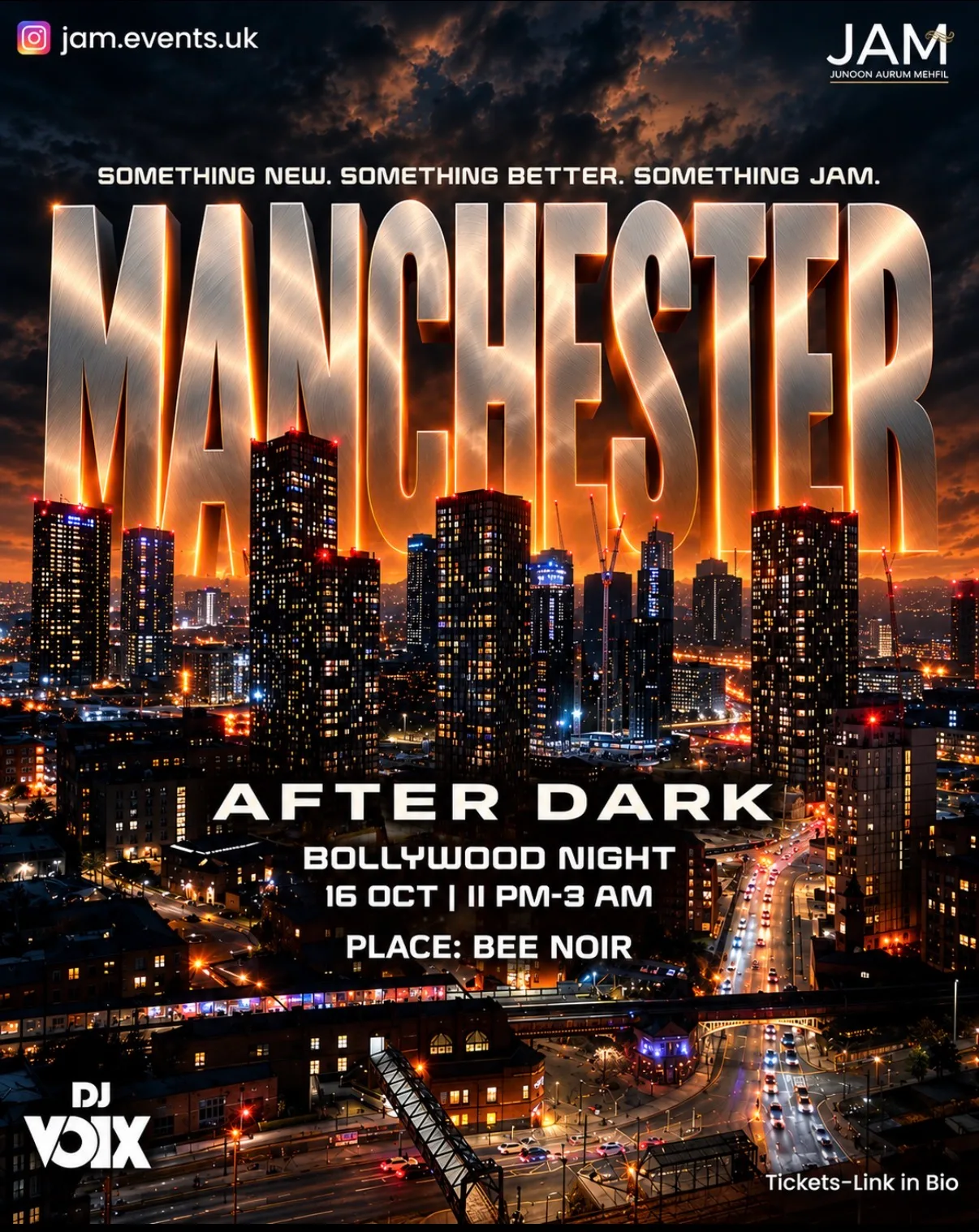 MANCHESTER AFTER DARK - bollywood night at Bee Noir Manchester