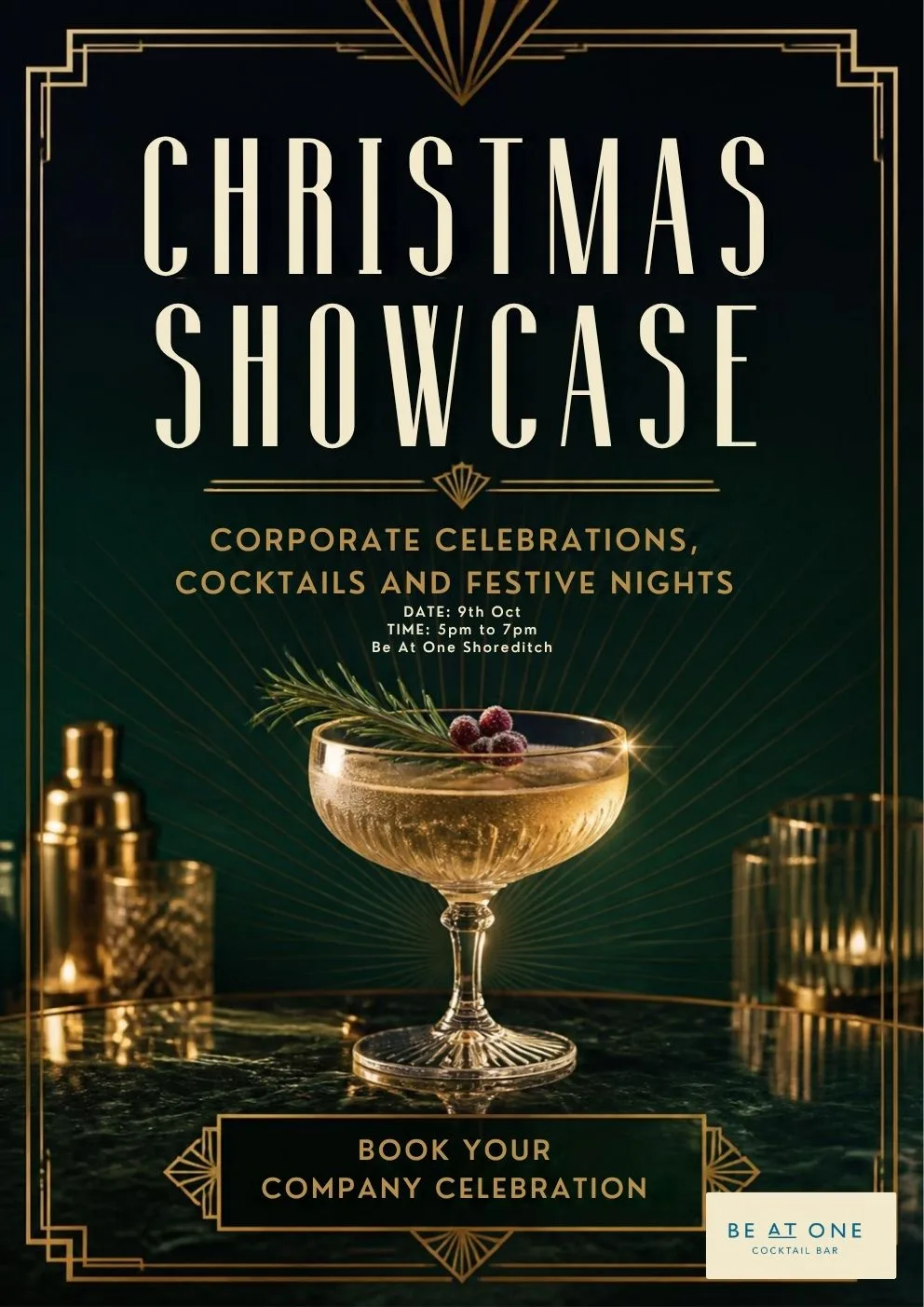 Christmas Showcase @ Be At One Shoreditch