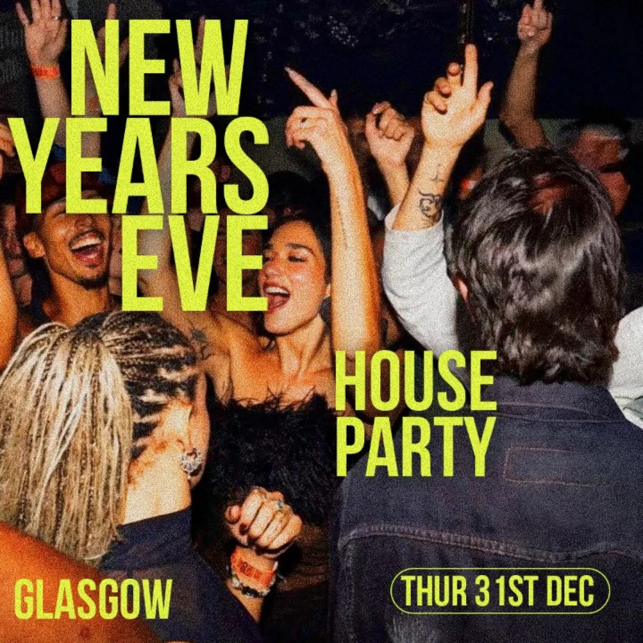 New Years Eve House Party Glasgow at The Corinthian Club