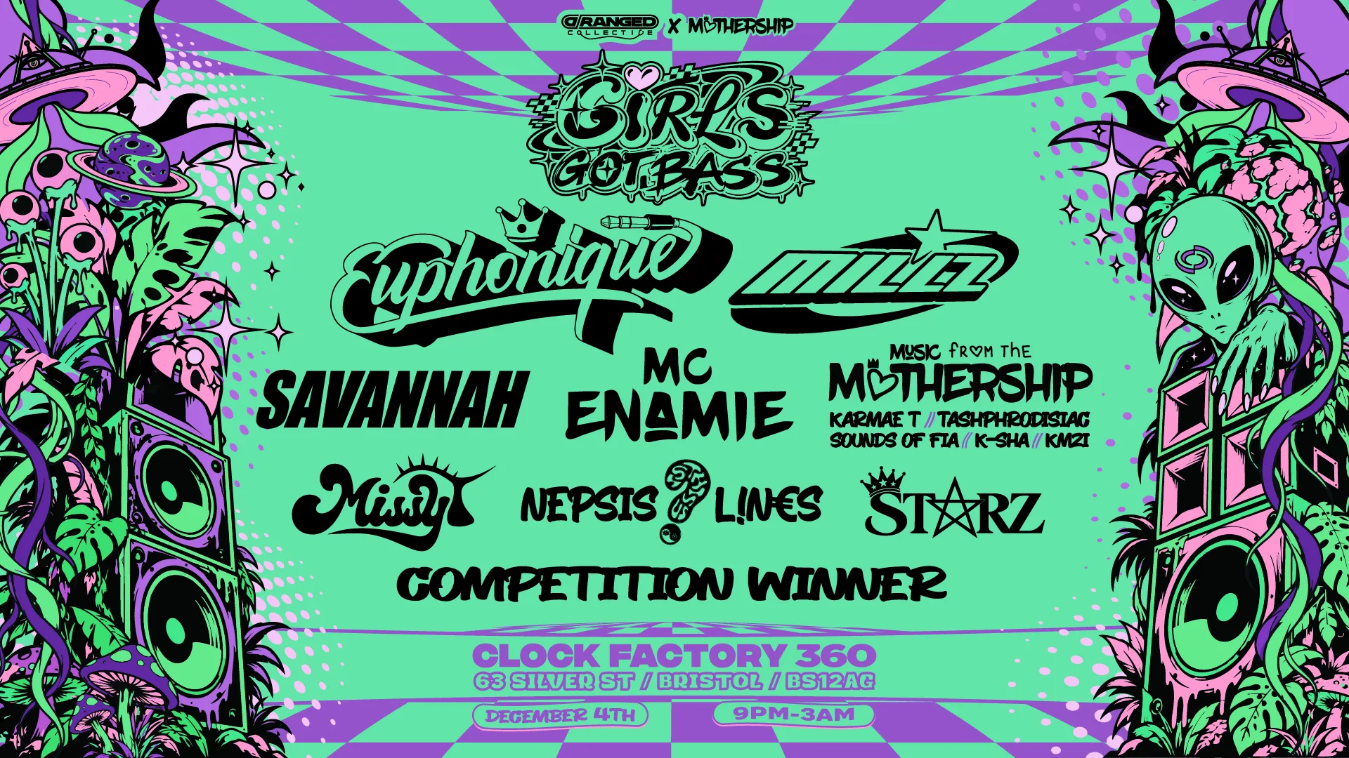 GIRLS GOT BASS: D/RANGED × MFTM