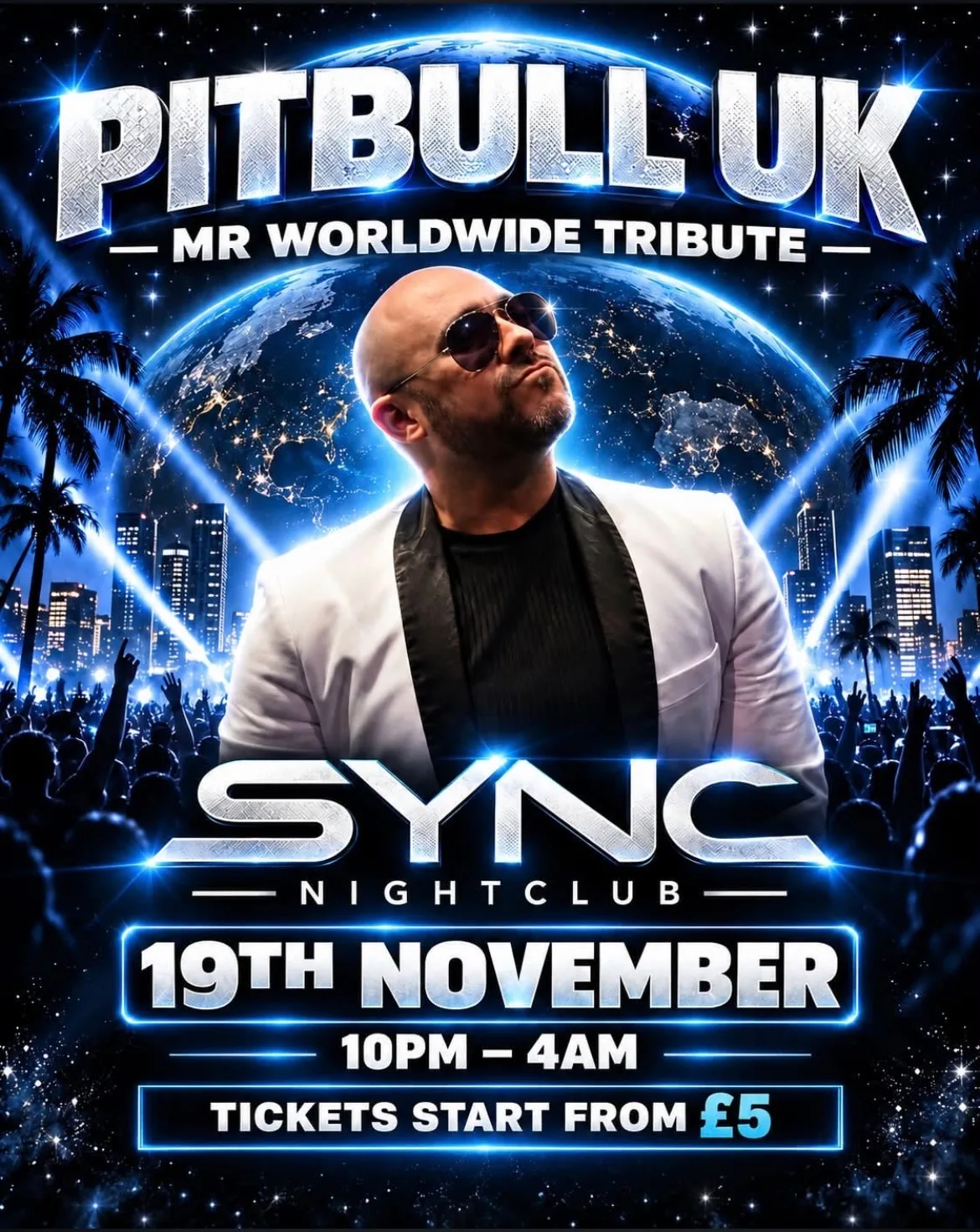 pitbull: mr worldwide tribute SYNC nightclub at Sync Nightclub