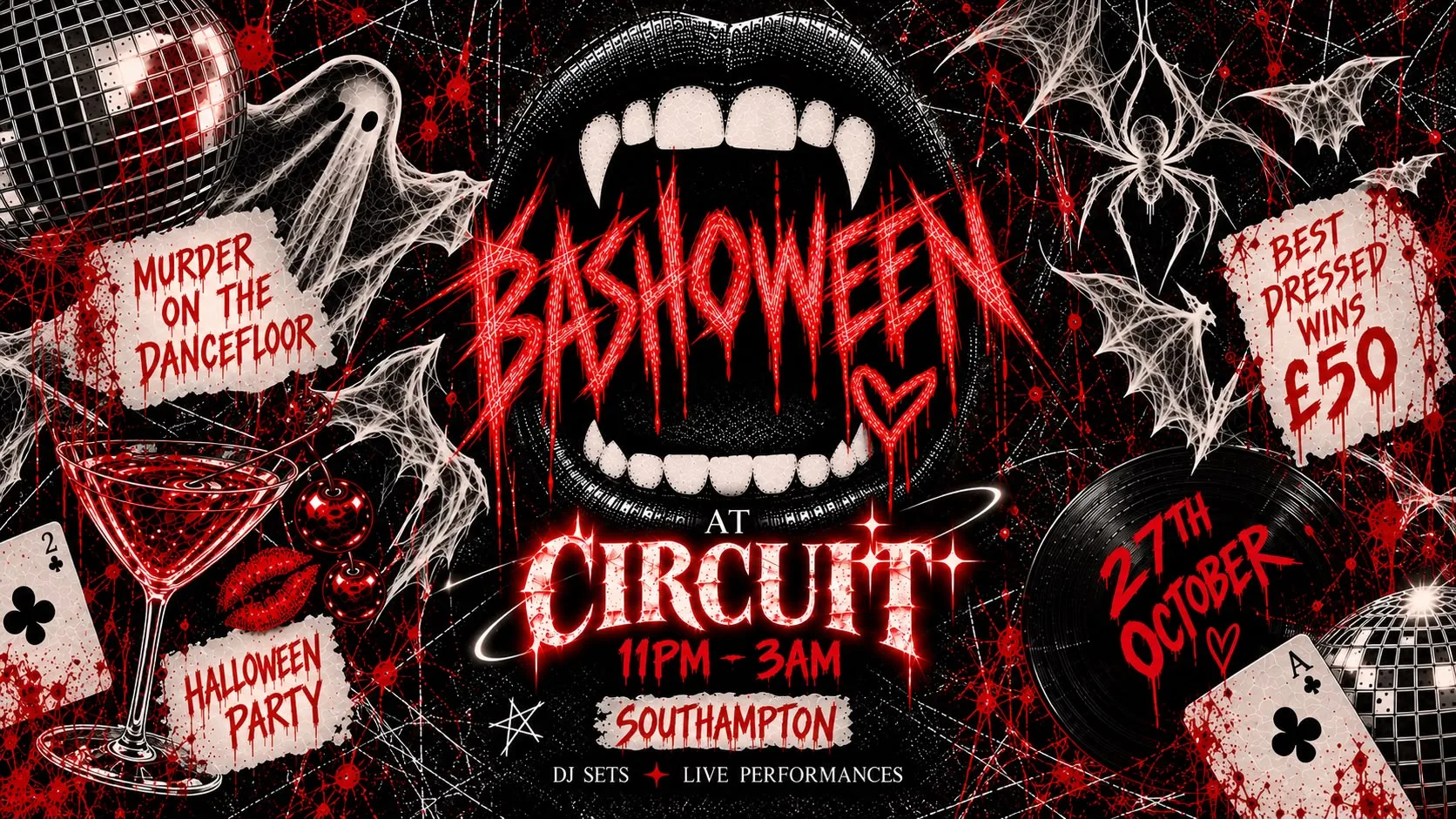DND x OASIS : BASHOWEEN at CIRCUIT Southampton