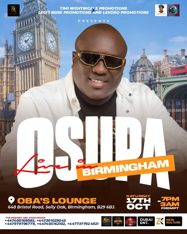 OSUPA LIVE IN BIRMINGHAM
