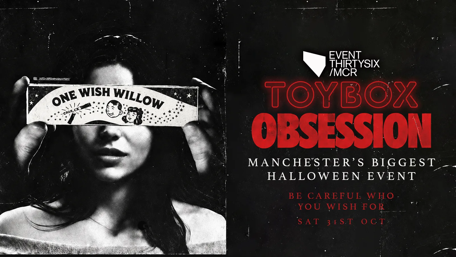 TOYBOX SATURDAYS presents OBSESSION 🩸🪾☹️🩸 - MANCHESTER'S BIGGEST HALLOWEEN EVENT @ THE BRAND NEW EVENT30SIX at Event30Six