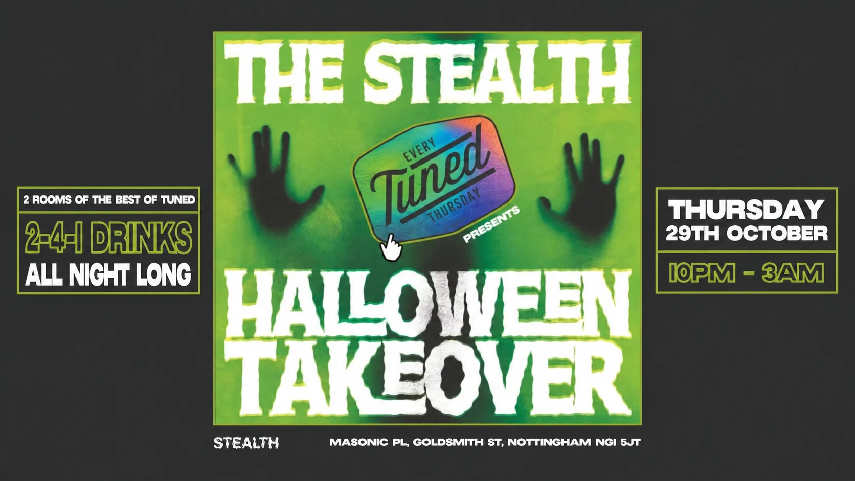 Tuned x BCL Take Over Stealth! Halloween Special! 29/10/26