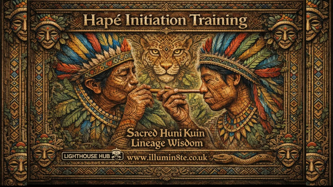 HAPÉ Initiation Training (Sunday 8th November ) @ The Lighthouse Mcr 1PM MCR