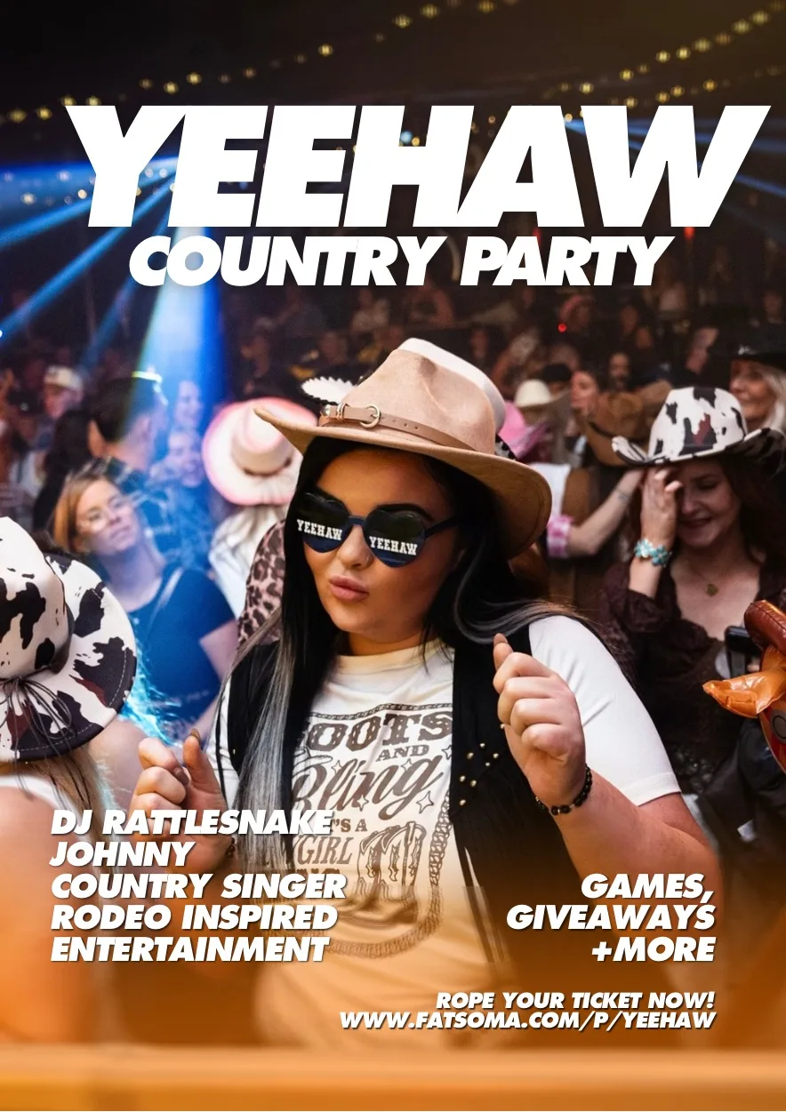 YEEHAW! COUNTRY DAY PARTY. GLASGOW.