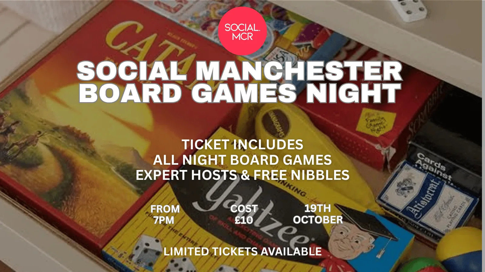 BOARD GAMES NIGHT X CROWN & ANCHOR