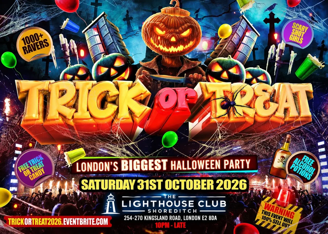 Trick or Treat - London's Biggest Halloween Party