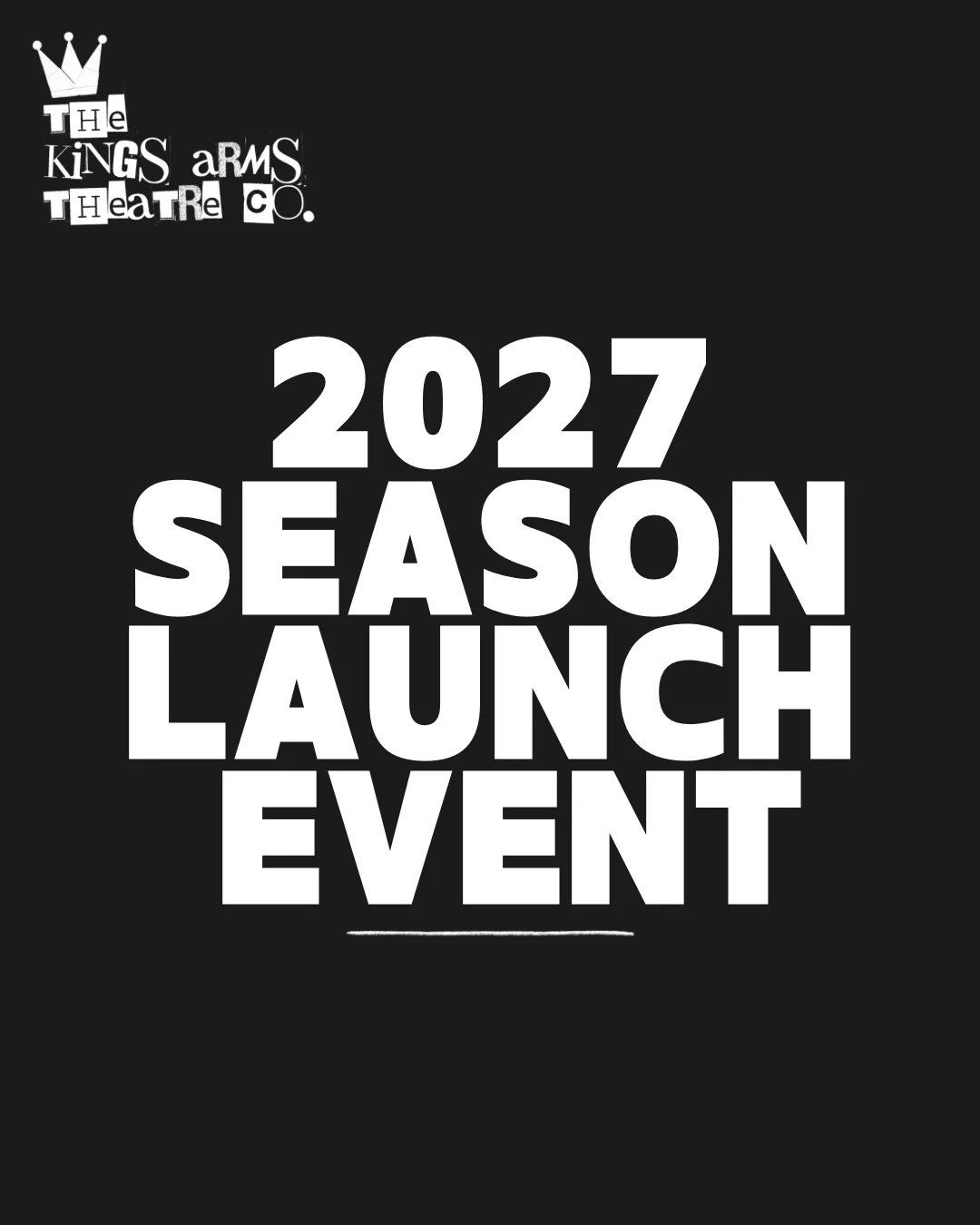 2027 Season Launch Event at The Kings Arms