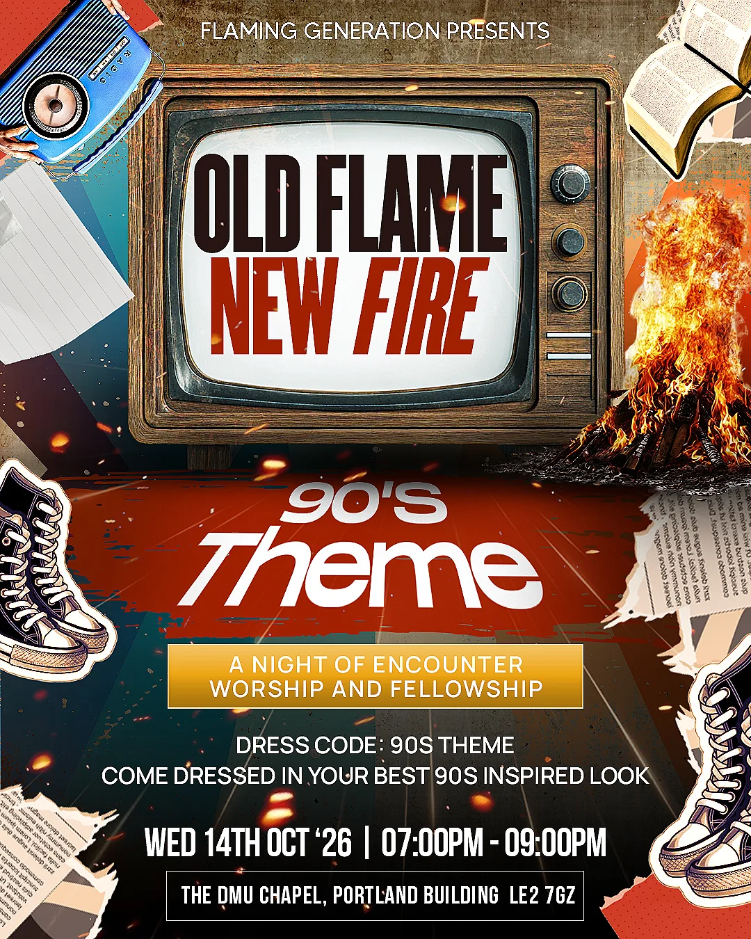 OLD FIRE NEW FLAMES at Portland Building