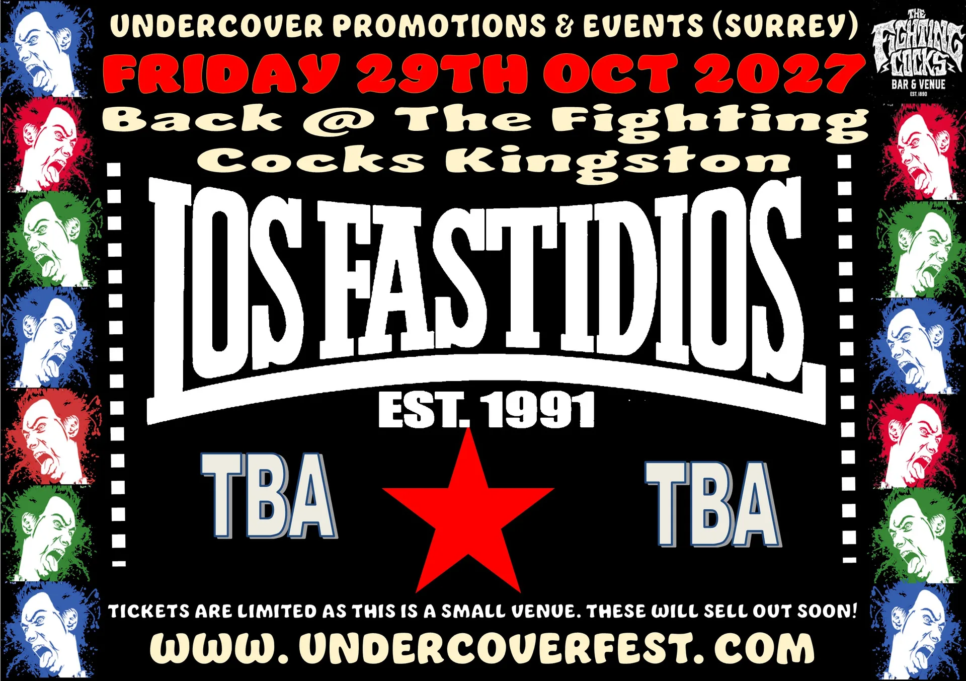 Los Fastidios and Special Guests Back IN Kingston 🌞