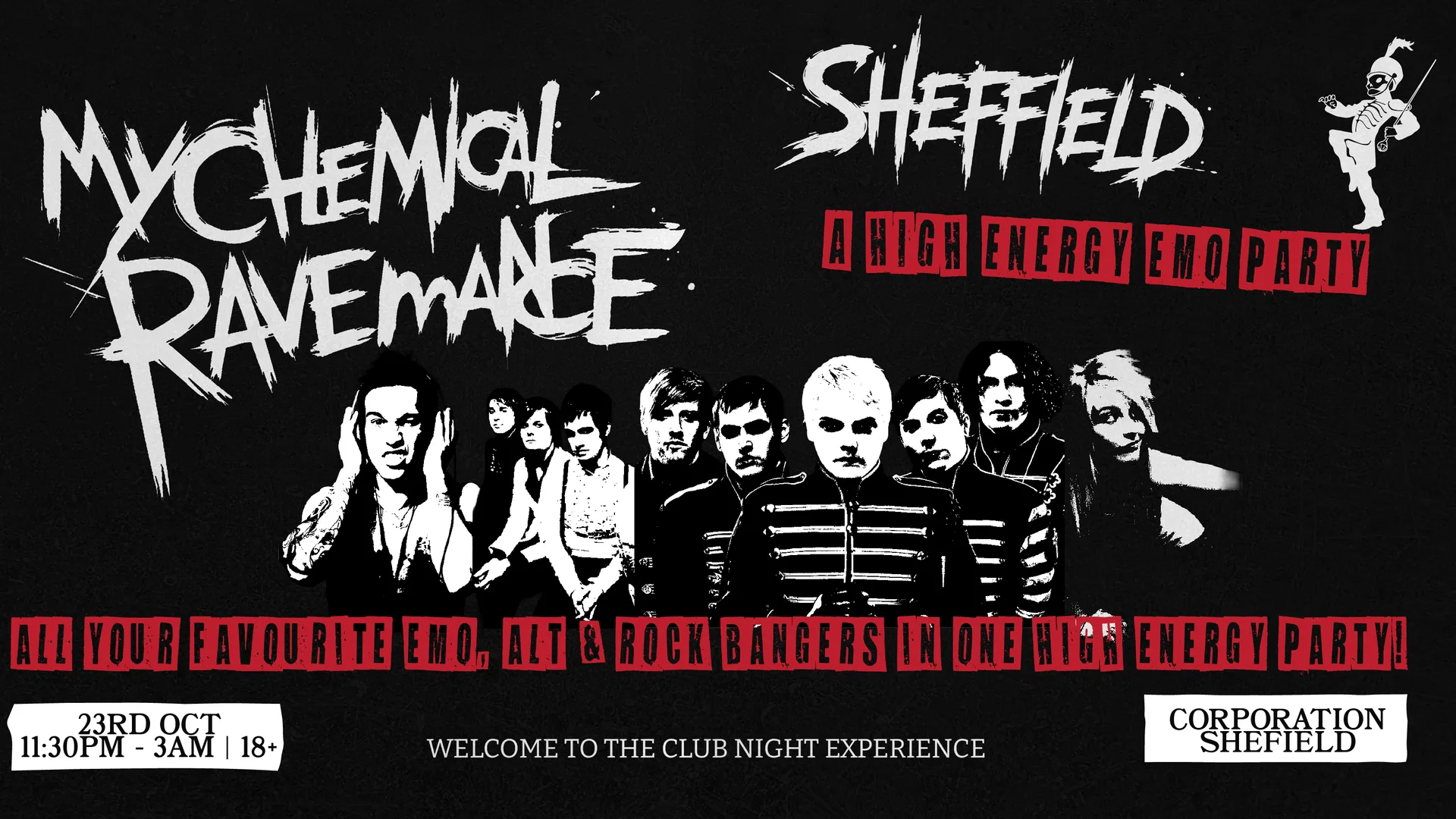 My Chemical Ravemance at Corporation