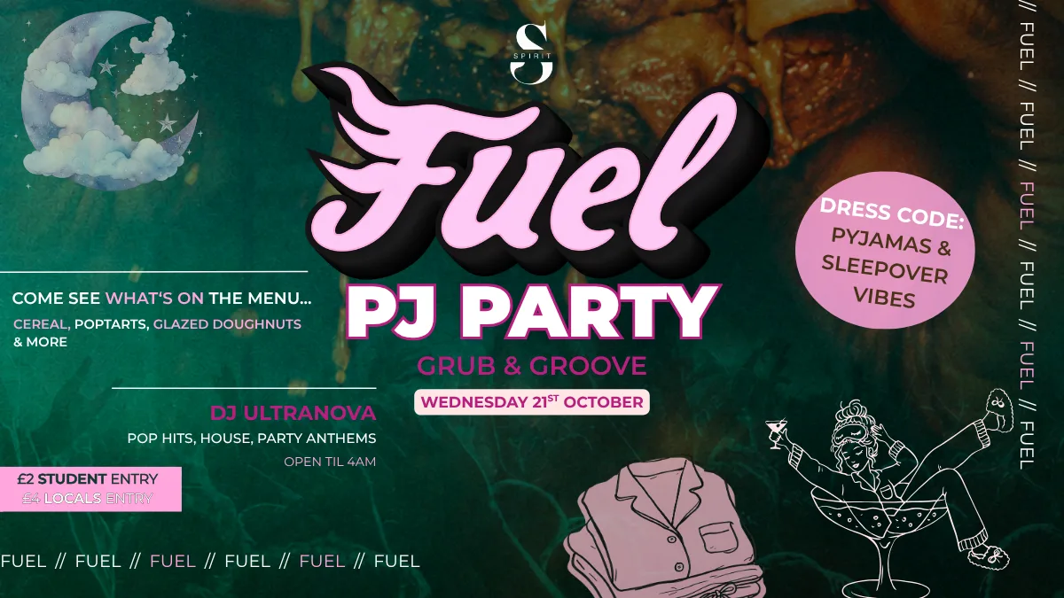 FUEL: PJ PARTY at Spirit Plymouth