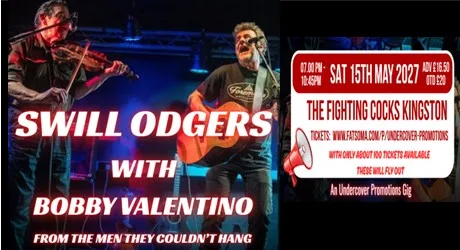 Swill Odgers with Bobby Valentino come to Kingston ⚡️ at The Fighting Cocks Bar & Venue