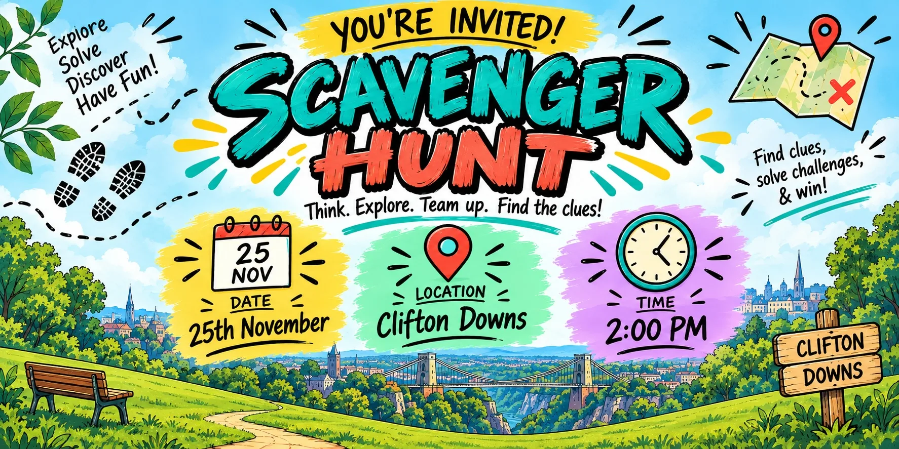 UWE STUDENT SCAVENGER HUNT