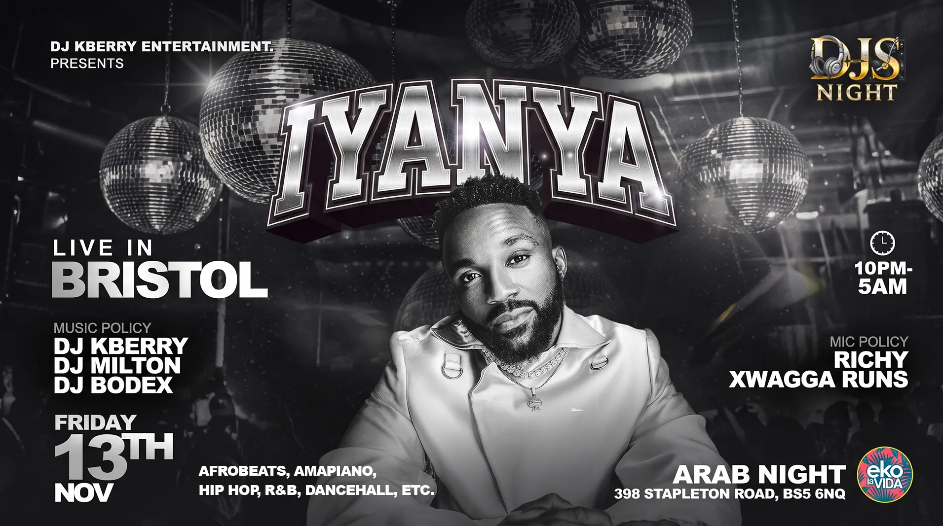 IYANYA LIVE IN BRISTOL 🔥 DJS NIGHT SPECIAL