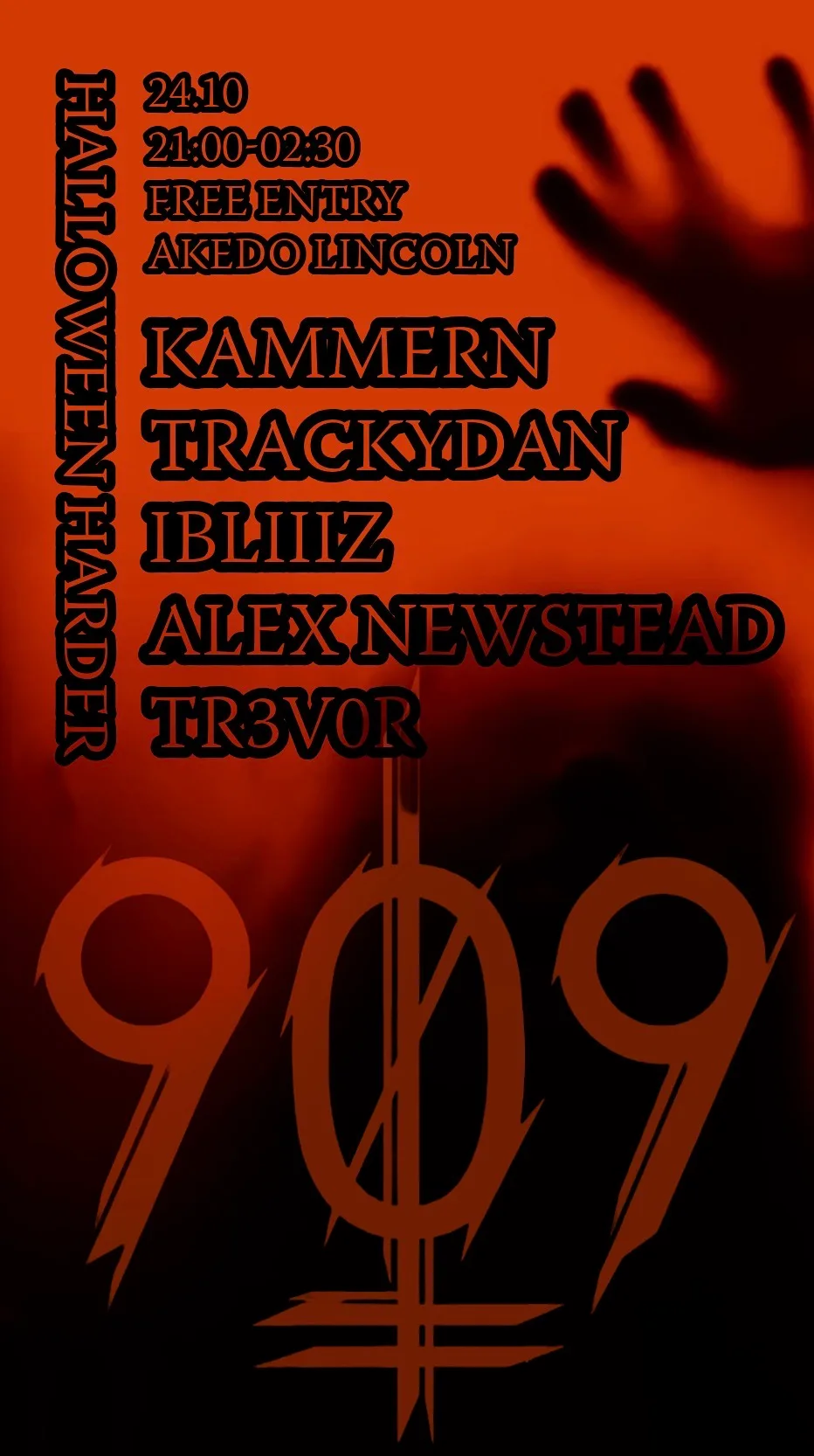 909 HALLOWEEN HARDER at Akēdo Gaming Bar Lincoln