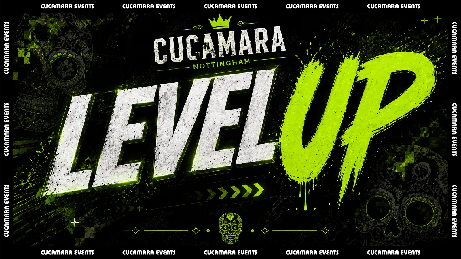 LEVEL UP - FREE ENTRY & FREE SHOT - 10-3 at Cucamara