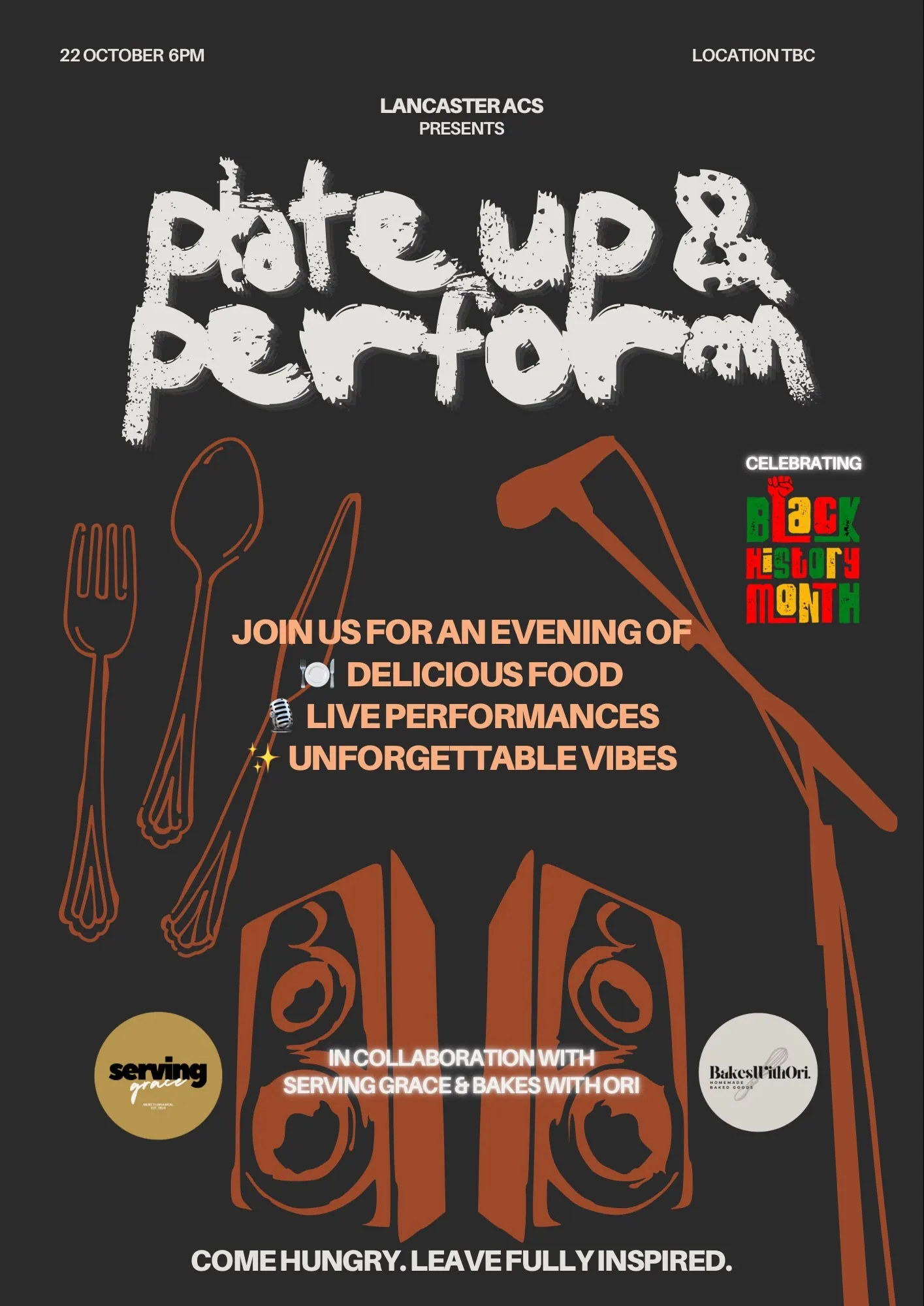 Plate up & perform
