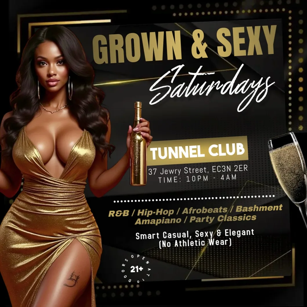 GROWN & SEXY Saturdays at Tunnel Vision Club & Lounge