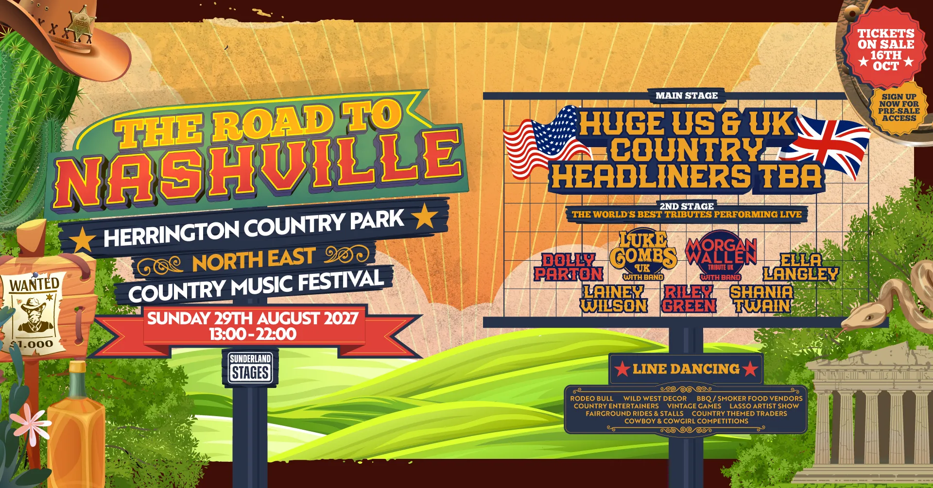 Road to Nashville Outdoor Festival 2027 | Herrington Park at Herrington Country Park