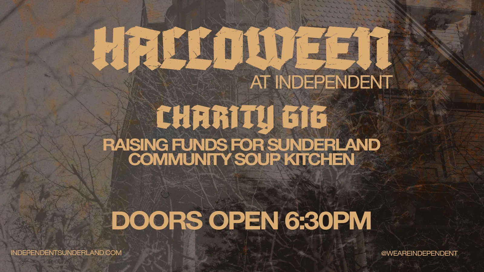 Halloween Charity Gig