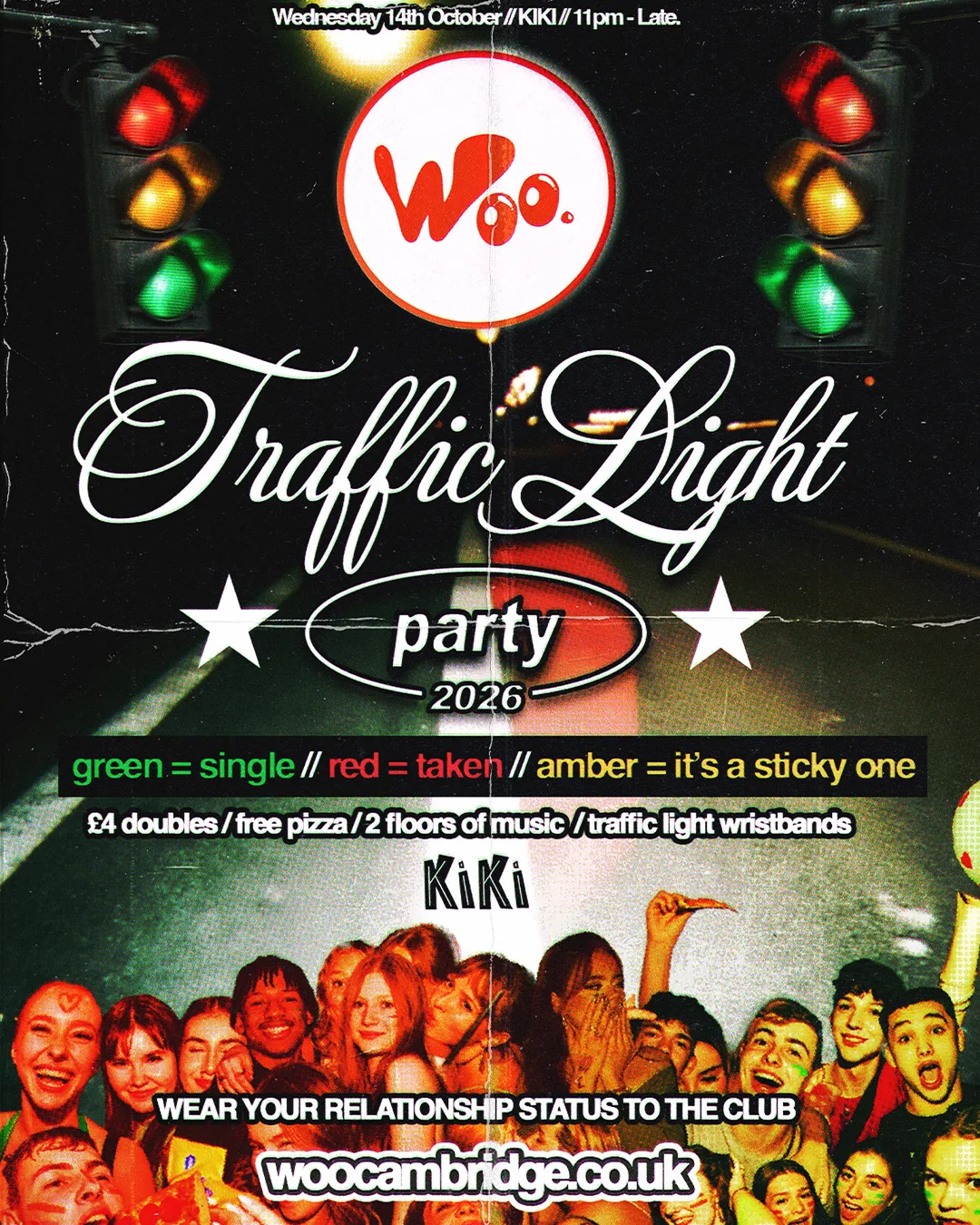 traffic light party at KIKI