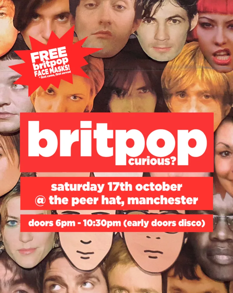 Britpop Curious? - an early doors indie disco (Manchester)