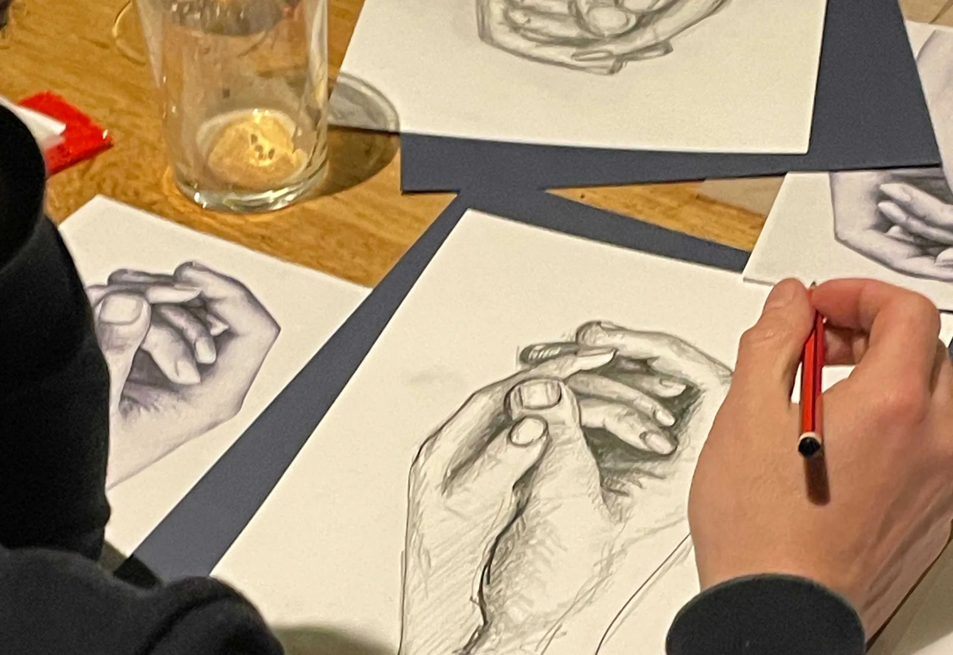 Drink & Draw at Balham Bowls Club