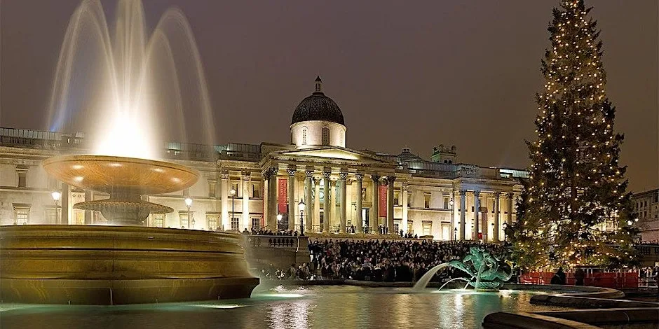 Carol Singing in Trafalgar Square