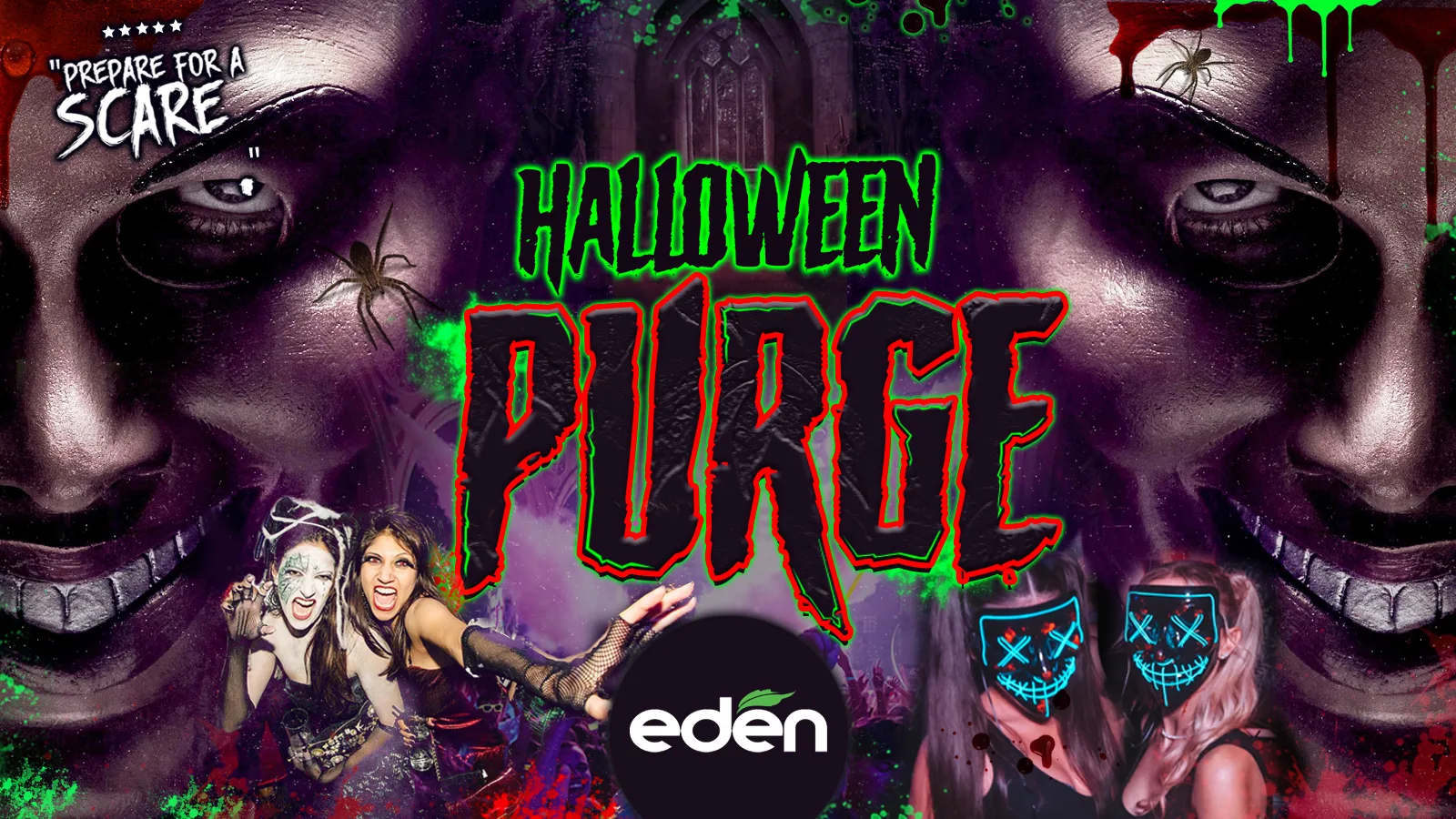HALLOWEEN PURGE🩸 Birmingham's Biggest Halloween Event 🎃 at Birmingham's Best Venue
