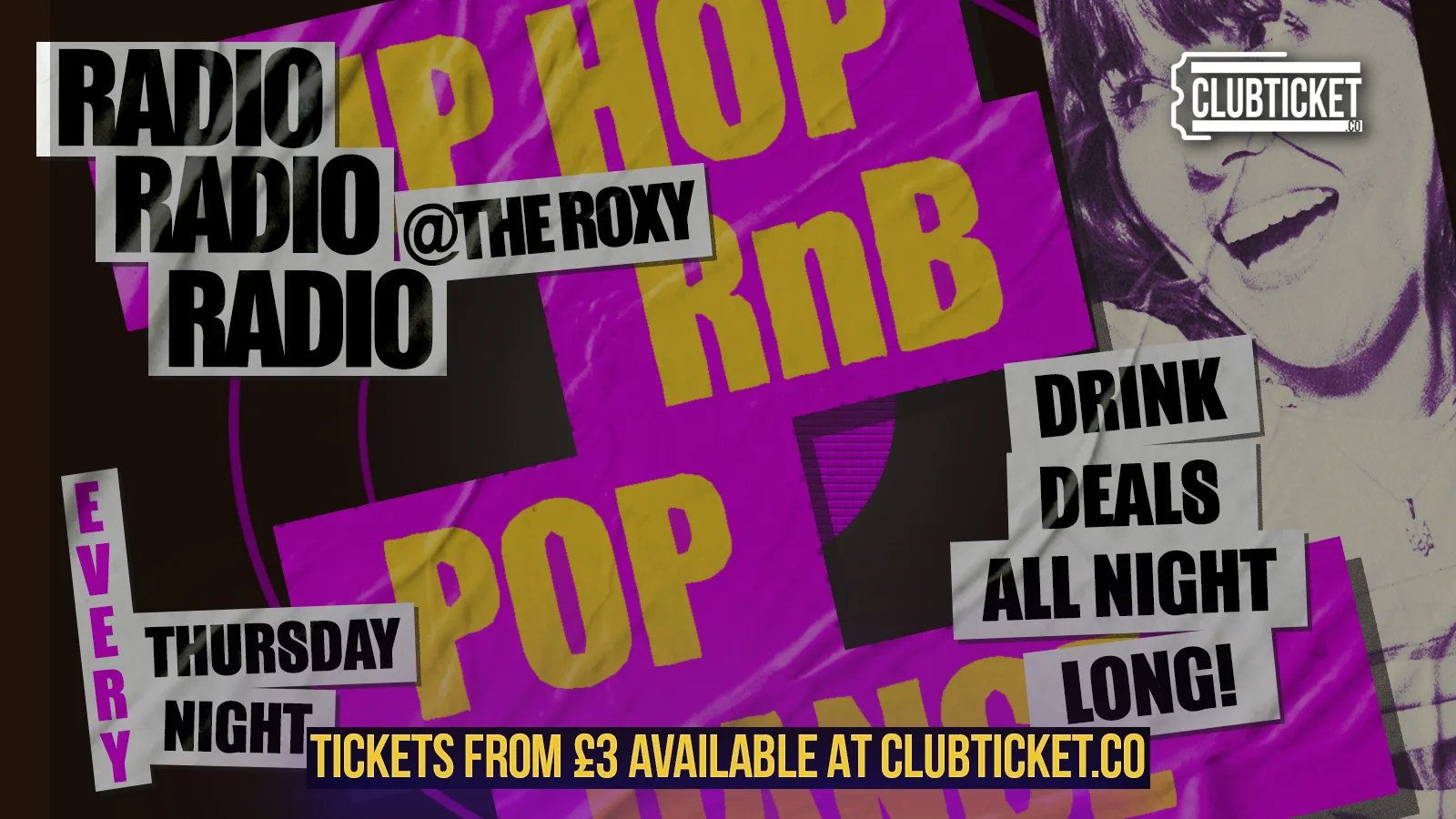 Radio every Thursday at The Roxy at Radio @ The Roxy